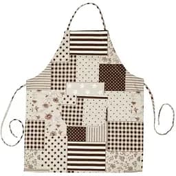 Фартух Прованс Господиня Печворк коричневий (31640)