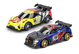Ігровий набір "BUILD 2 DRIVE" DUO PACK RACE SET, РК, 2,4 GHz (ГГц), жовта та синя Silverlit Art.20705 - мініатюра 3