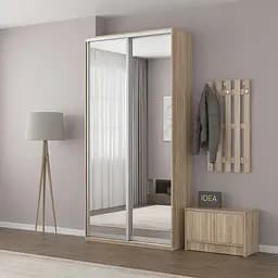 Шафа-купе Idea серія 8 120 x 60 x 240 см Дуб сонома Дзеркало