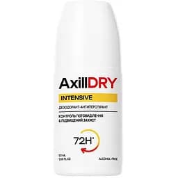 Кульковий дезодорант-антиперспірант AxillDRY Intensive до 72 годин 50 мл (2549)