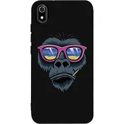 Чехол-накладка Toto Matt TPU 2 mm Print Case Xiaomi Redmi 7A #67 Monkey Glass Black