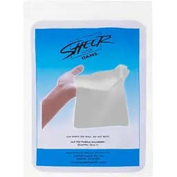 Латексні серветки Glyde Health Sheer Glyde Dams, ваніль (1 шт.)