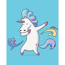 Картина по номерам ArtCraft Крутая единорожка 40х50 см (16125-AC )