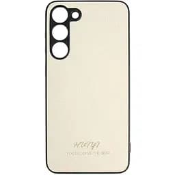 Чохол Huryl Leather Case Samsung Galaxy S23+ Cream