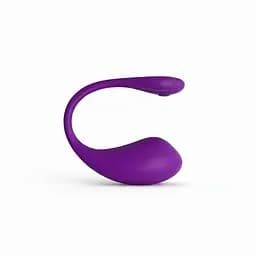 Смарт віброяйце силіконове 9 режимів 90×33 мм з мобільним керуванням фіолетове