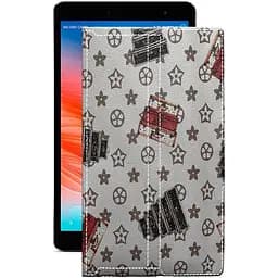 Чохол StatusCASE з екошкіри для планшету Chuwi Hi 8 SE Луі-Вітон-білий