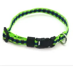 Ошейник для собак Zoo-hunt Тренд капроновый ОК 1,0 см 19-30 см салатовий