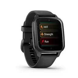 Смарт-годинник Garmin Venu Sq 2 – Music Edition Slate Aluminum Bezel with Black Case and Silicone Band (010-02700-00/10/80) - мініатюра 3