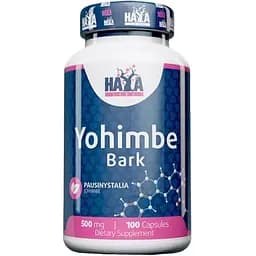 Экстракт коры Йохимбе Haya Labs Yohimbe Bark 500 мг 100 капсул