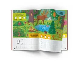 Книга Кристал Бук Школа сучасного чомусика Прописи Цифри 135 розвиваючих наліпок (F00030261) - мініатюра 5