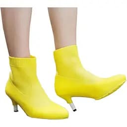 Бахили на взуття гумові під підбор 907 Yellow (17559)