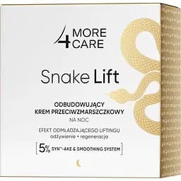Крем для лица More4Care Snake Lift Rebuilding Anti-Wrinkle Night Cream 50 мл
