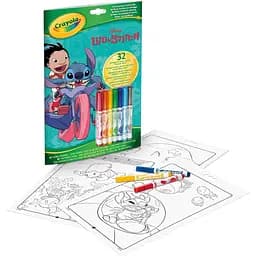 Розмальовка Crayola Lilo & Stitch 32 сторінки та 7 фломастерів