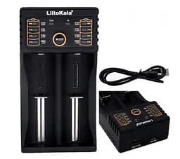 Зарядний пристрій Liitokala Lii-202 на 2 слоти (для Ni-MH, Ni-CD, Li-Ion, LiFePO4) - мініатюра 5