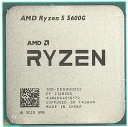 Процесор AMD Ryzen 5 5600G (100-100000252BOX) (Socket AM4, 12T, 4.4 ГГц, Box) - мініатюра 2