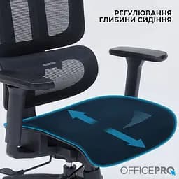 Крісло офісне OfficePro Black (OC680B) - мініатюра 12