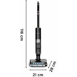 Пилосос Rowenta X-Clean 7 безпровідний миючий чорний (GZ5736E0) - мініатюра 3