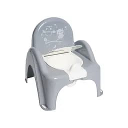 Горшок-стульчик Теga Сова, с музыкой, серый (PO-064-106)