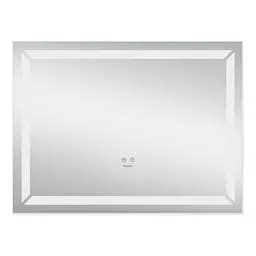 Дзеркало Kroner KRP Spiegel HR1 - 8060 з LED-підсвічуванням та антизапітнінням CV030030, Білий - мініатюра 3