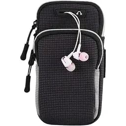 Спортивный чехол на руку BeCover BC0011 для телефона 6.5" Black-Gray (705344)