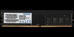 Оперативная память Patriot 8GB DDR4 2400MHz (PSD48G240081) Б/У