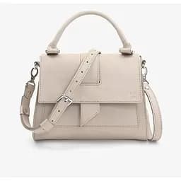 Жіноча шкіряна сумка Ester світло-бежевий краст