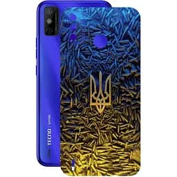 Захисна плівка StatusSKIN для Tecno Spark 6 Go Корпус Вініл Герб 2 - мініатюра 1