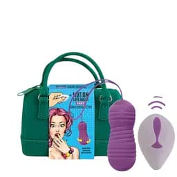 Вагінальні кульки з перловим масажем FeelzToys Motion Love Balls Foxy з пультом ДУ, 7 режимів