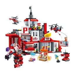 Конструктор BanBao City Команда пожарников, 1081 элементов (7130)