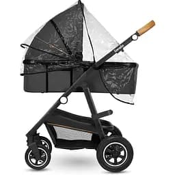 Коляска універсальна 3в1 Lionelo Amber Grey Graphite, графітова (LO-AMBER GREY GRAPHITE (3in1)) - мініатюра 4