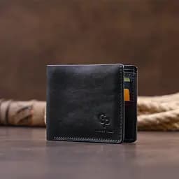 Чоловічий шкіряний гаманець Grande Pelle 11.5х9х0.7 см acs0015933 - мініатюра 6