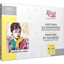 Картина за номерами Rosa Start Одрі Хепберн 35x45 см в коробці - мініатюра 2
