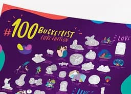 Скретч постер 1DEA.me #100 Bucketlist Для Закоханих LOVE edition (англ.) (13018) - мініатюра 4