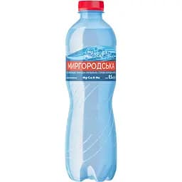 Мінеральна вода Миргородська сильногазована 0.5 л