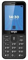 Телефон Ergo E284 DS Black UA UCRF