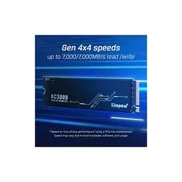 Накопичувач SSD M.2 2280 2TB Kingston (SKC3000D/2048G) - мініатюра 9
