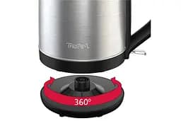 Електрочайник Tefal Subito 1.7 л, нерж. сталь, чорний - мініатюра 3