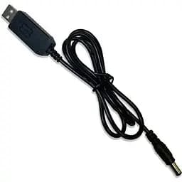 USB-кабель із перетворювачем напруги з 5V на 12 V 0.5 А 5.5 на 2.1 мм DC для роутера