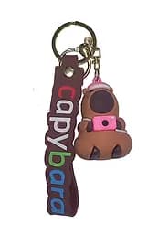 Брелок C 68188 CAPYBARA (6900067681881) Розовый