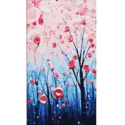 Набір для розпису по номерах Strateg Ліс восени 50х25 см (WW151)