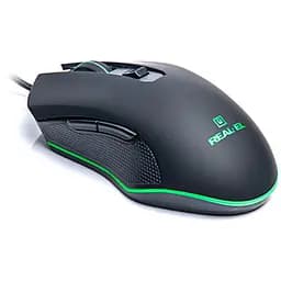 Мишка REAL-EL RM-550 Black - мініатюра 8