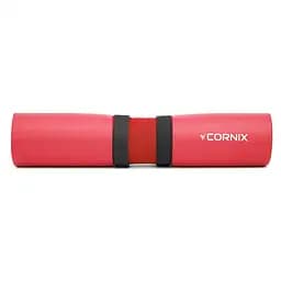 Накладка (бампер) на гриф Cornix Barbell Pad XR-0211 Red - мініатюра 2