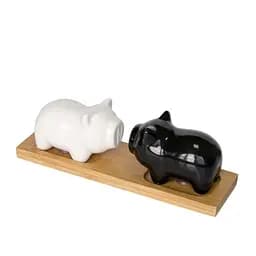 Набор для соли и перца Krauff Свинки, 6х6х19 см (21-275-003)