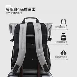 Рюкзак Xiaomi90 Points Urban Roll Top Backpack 18,6 27,3L Cold Grey - мініатюра 3
