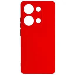 Чохол Silicone Cover із рамкою камери A Xiaomi Poco M6 Pro 4G Red