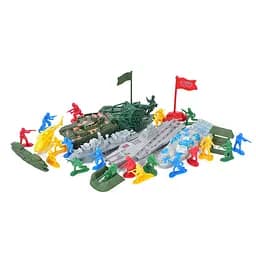 Игровой набор Солдатики Bambi 8899-49-50 с транспортом Вид 2