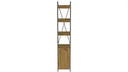 Етажерка 4/34 Ferrum-decor Серії Конект з тумбою 179x34x28 Сірий ДСП Артизан (FRD-104482) - мініатюра 4