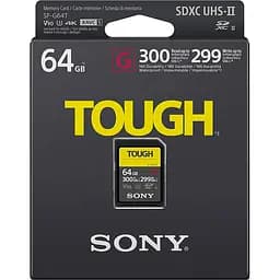 Карта пам'яті Sony SDXC Tough G 64GB UHS-II U3 V90 R300/W299Mb/s (SF64TG) [100453] - мініатюра 5