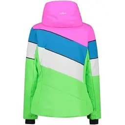 Куртка CMP Woman Jacket Zip Hood Multi Color XXS (1097-32W0236-E510 34) - мініатюра 4
