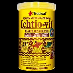 Сухий корм для акваріумних риб Tropical в пластівцях Ichtio-Vit 100 мл для всіх акваріумних риб - мініатюра 2